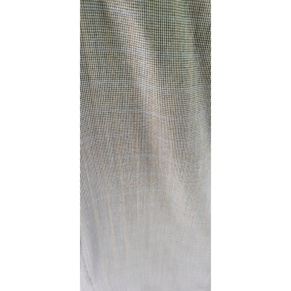 Oscar De La Renta Lt Green Men 100% Wool Plaid Suit Jacket 42L - Picture 11 of 11